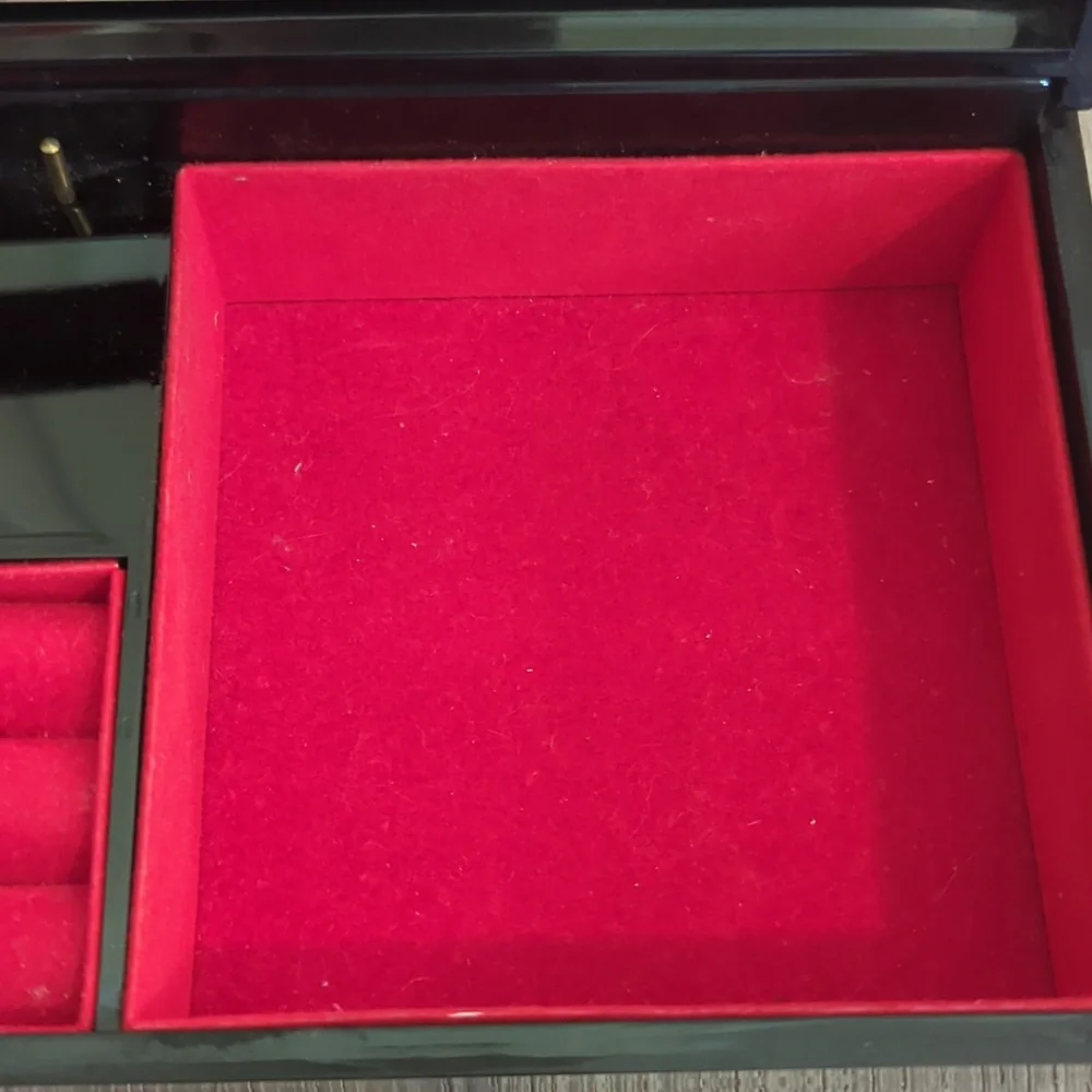Vintage Japanese Chokin Lacquered Jewelry Music Box